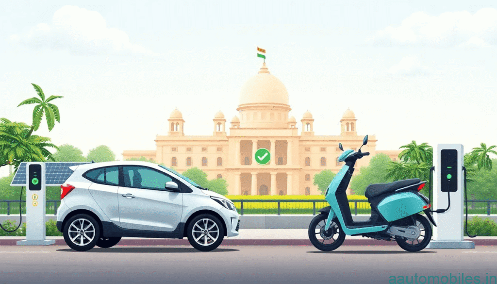 🏛️ भारत में इलेक्ट्रिक व्हीकल सरकारी नीतियाँ (2025)
