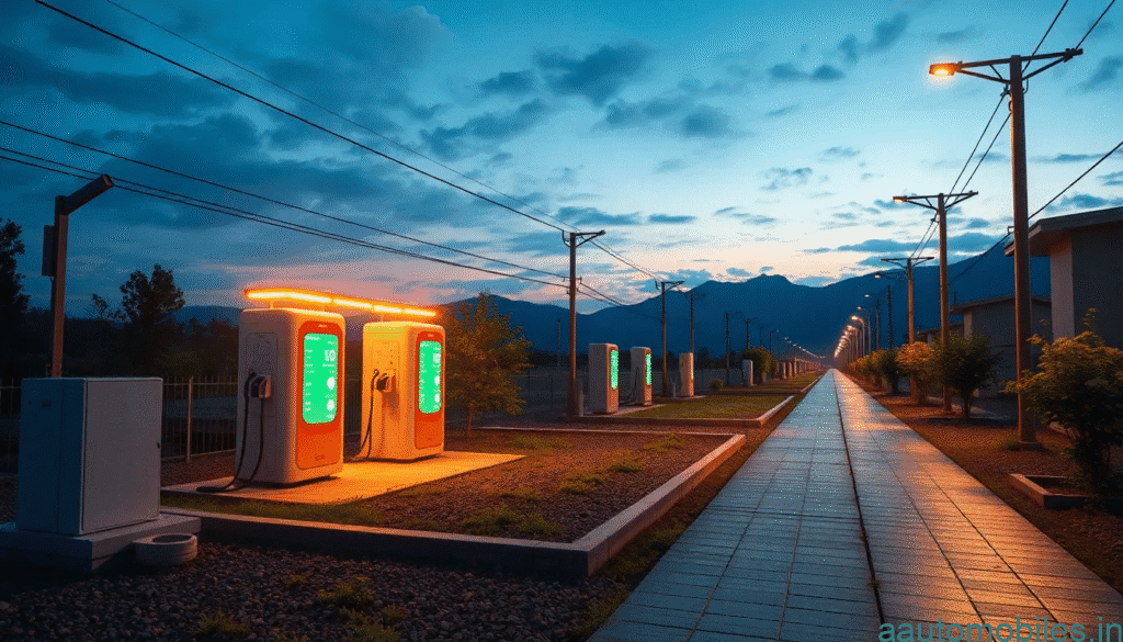 infrastructure Development – Charging, Battery Swapping, and Renewable Integration