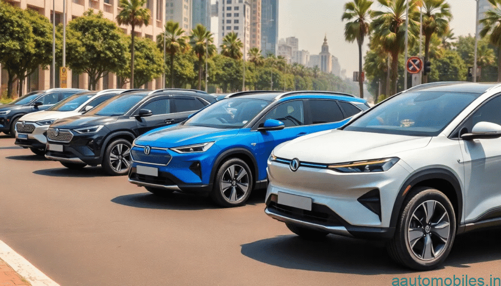 Top Electric Cars in India 2025 – EVs Banner