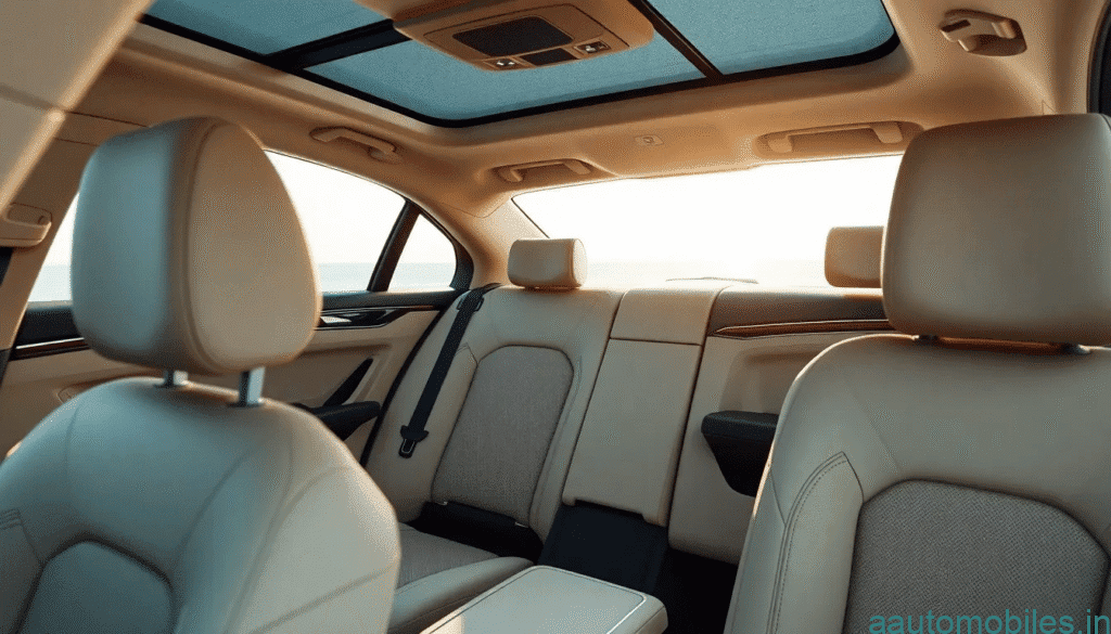 Skoda Superb 2022, front seats with heating and ventilation