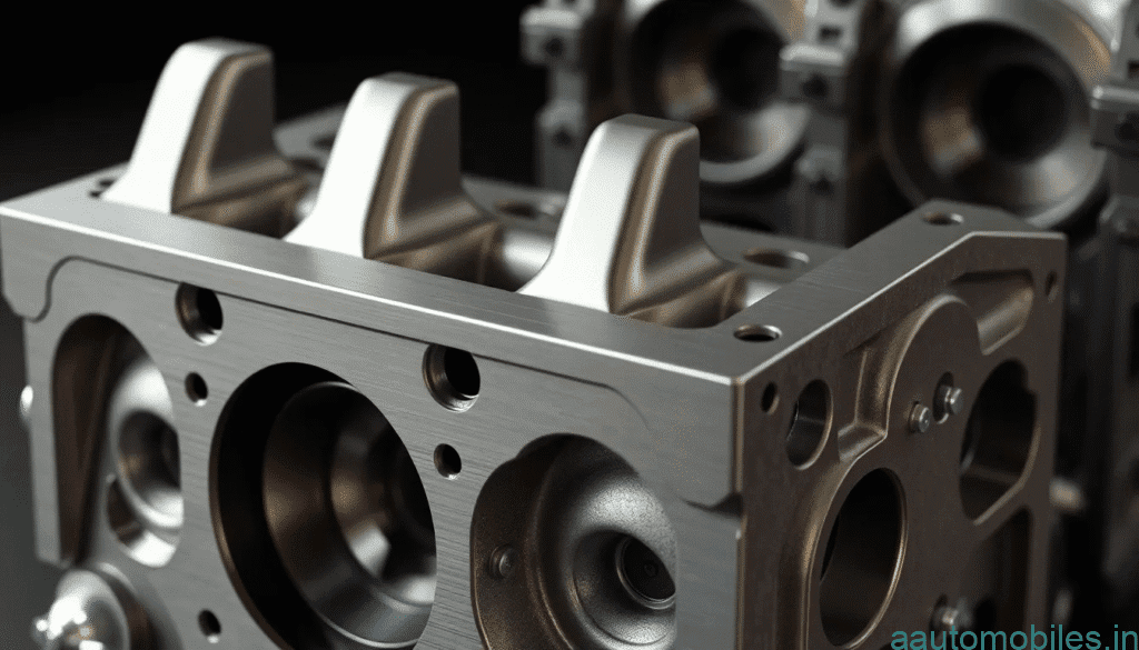 Aluminium engine block