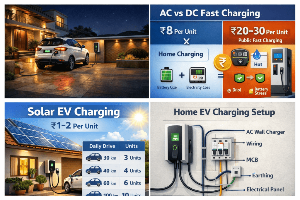 EV Charging Cost Formula