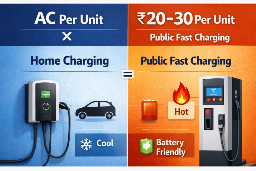 AC vs DC Fast Charging – Comparison