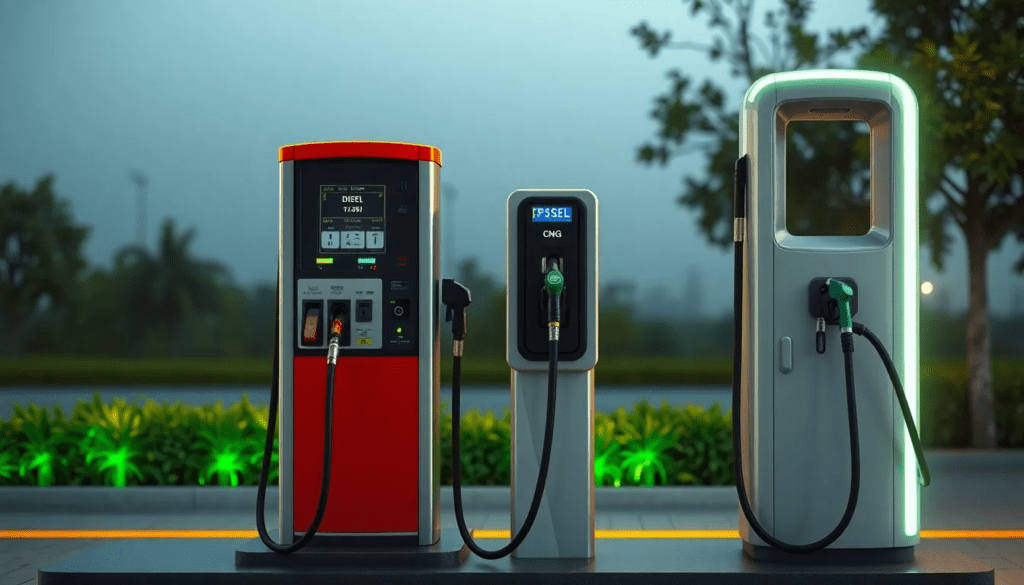 Fuel Price Illustration