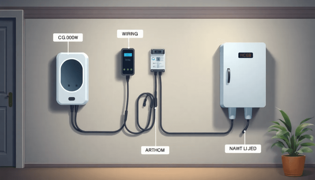 EV Home Charging Setup – Installation