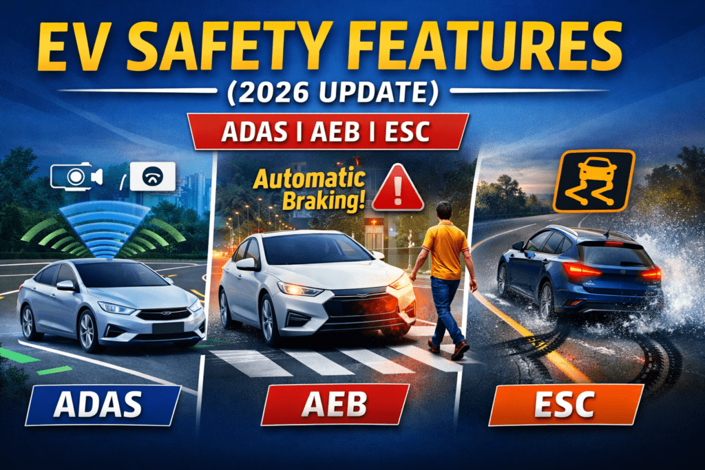 EV safety features for 2026 explained