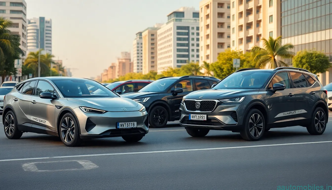 Top Electric Cars in India 2025 – EVs Banner