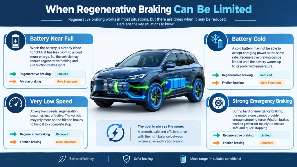 When Regenerative Braking Is Limited