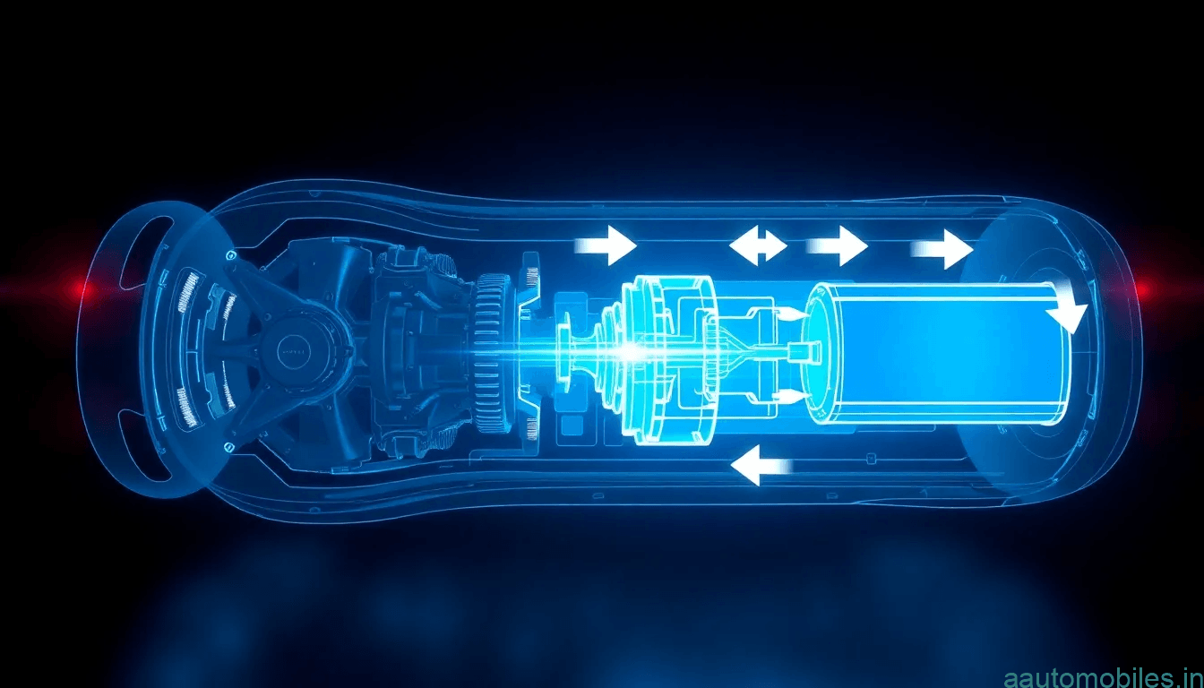 Regen Braking Mechanism Diagram