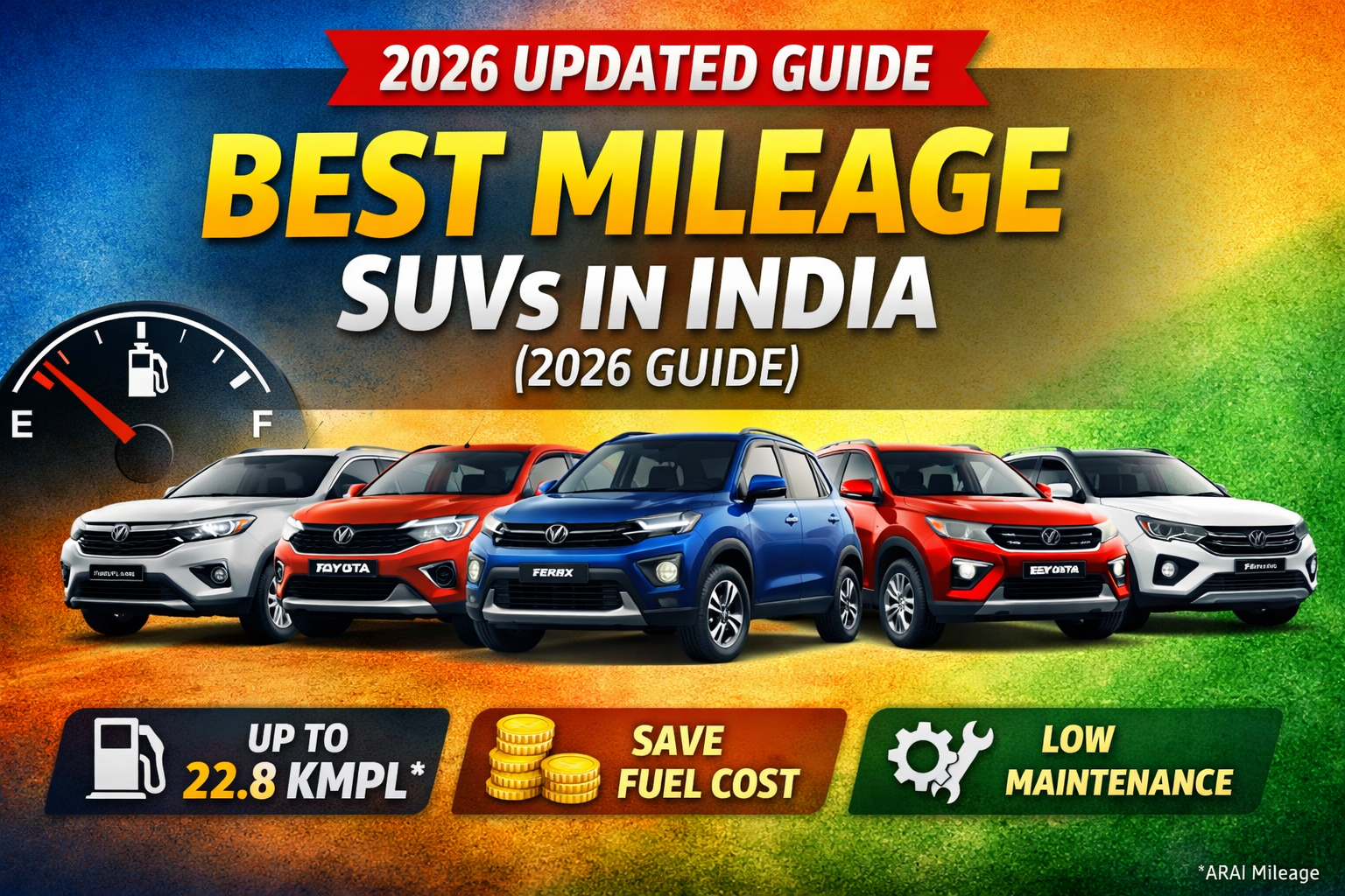Best mileage SUVs 2026 guide