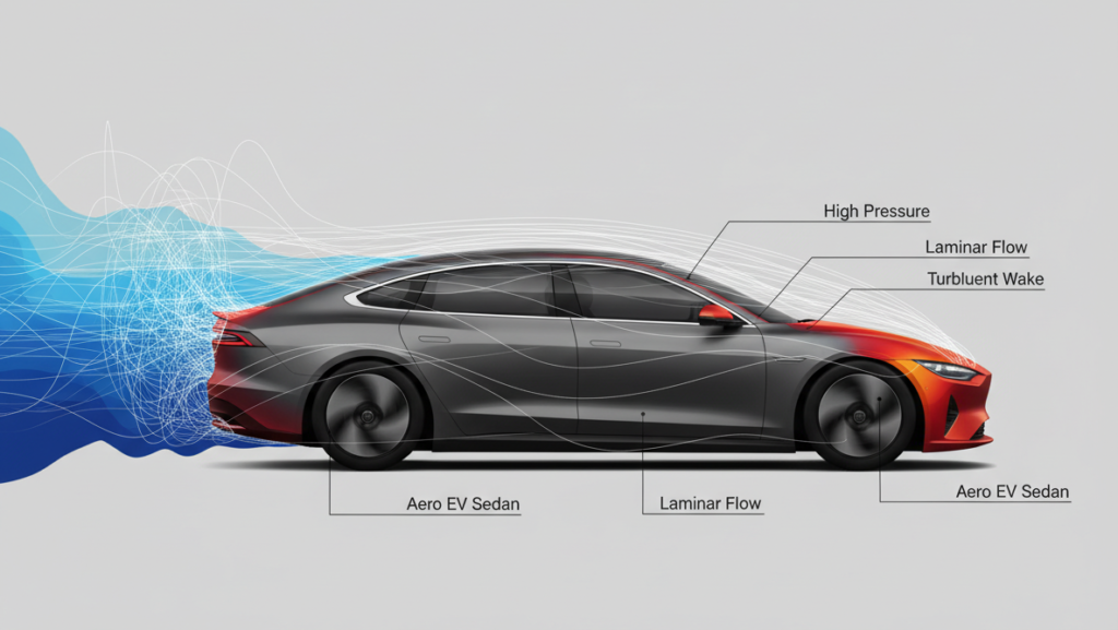Aerodynamic Drag Visualization