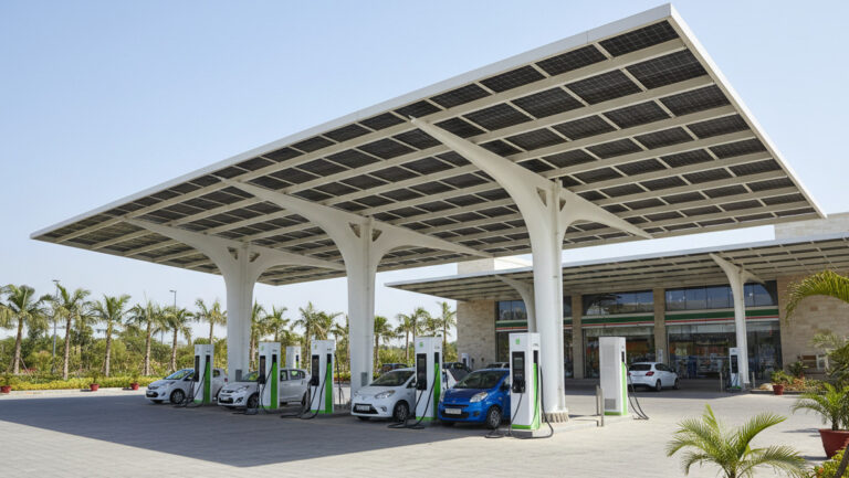 Commercial Solar EV Hub (India)