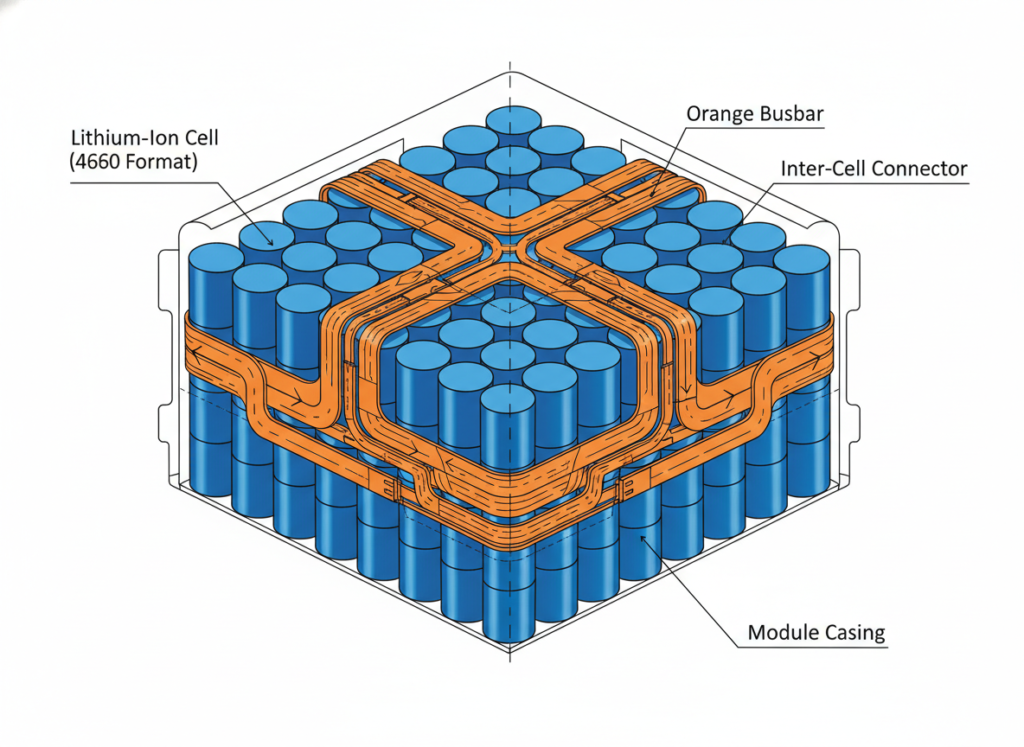 Cylindrical Cell Module