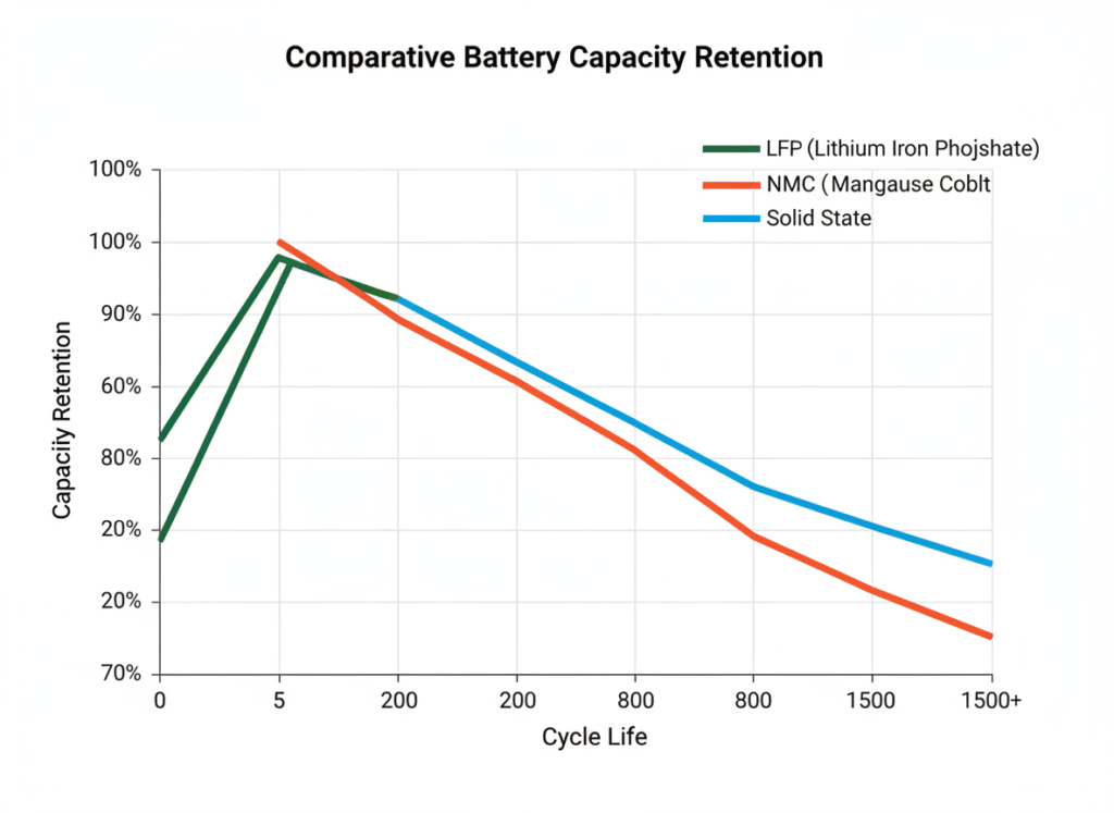Degradation Comparison Chart