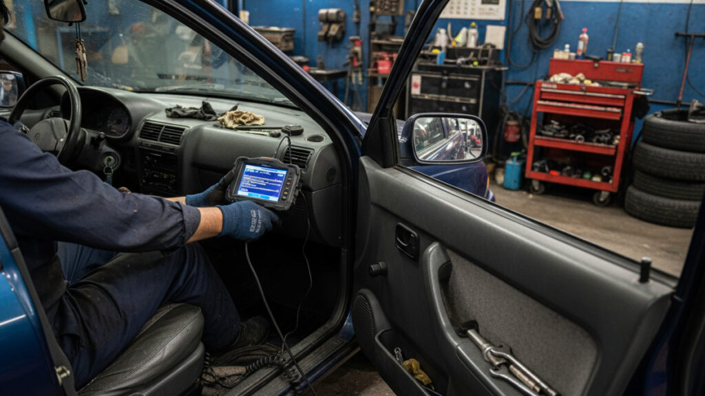 OBD Scanner Diagnosis