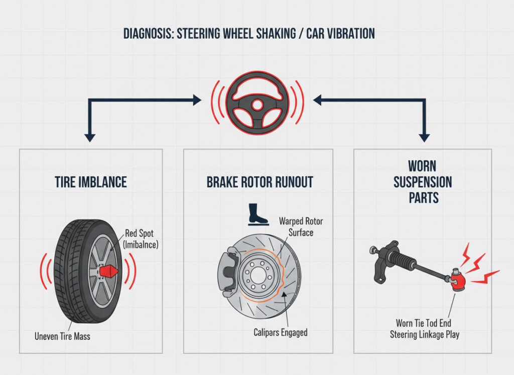 Steering Wheel Vibration Chart