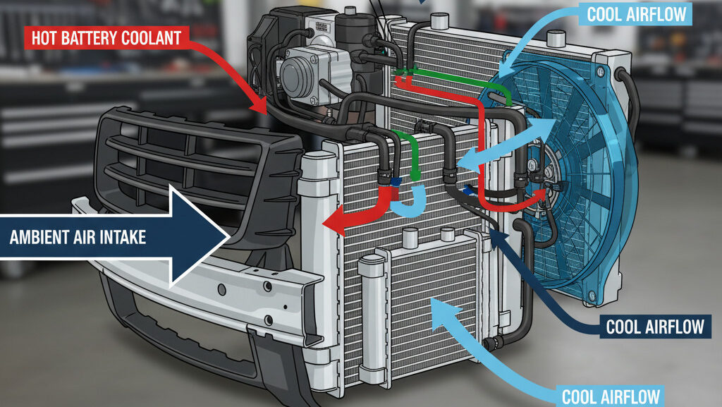  dust and mud blocking fins, labeled diagram 