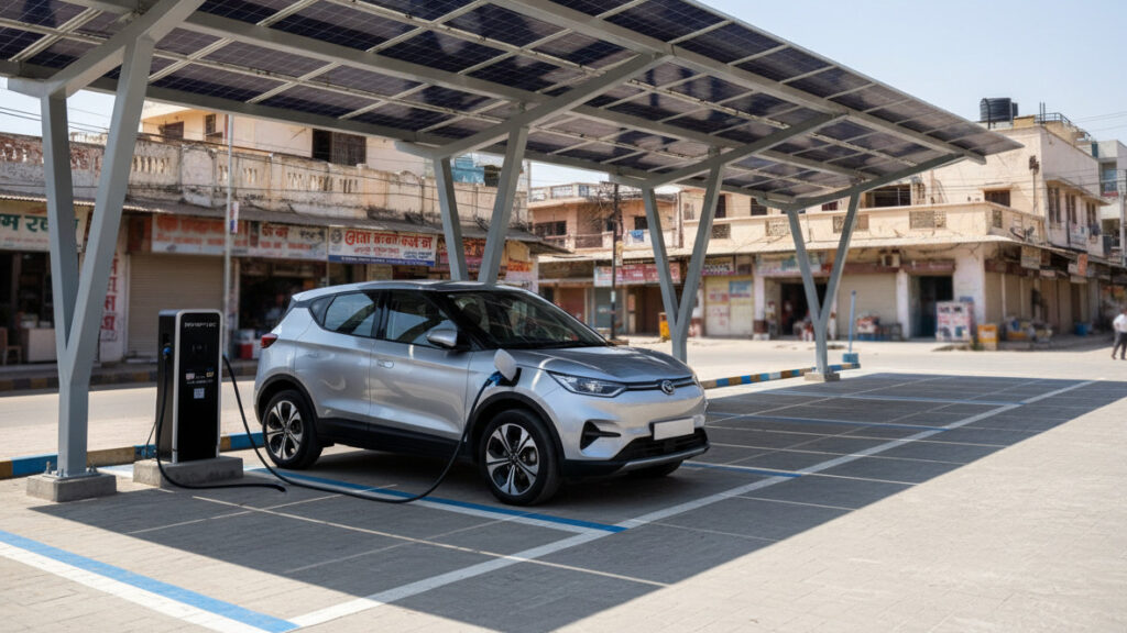 Solar EV Charging Hub